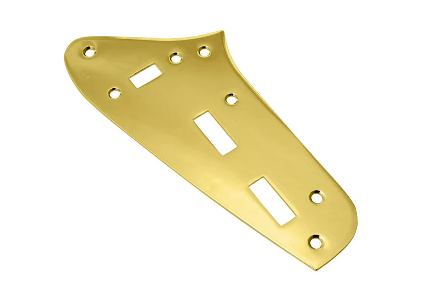 Allparts Upper Switch Plate for Jaguar, Gold