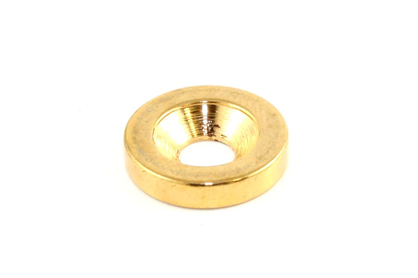 Allparts Recessed Neck Screw Bushings, Gold