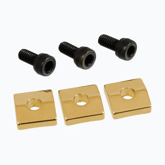 Allparts Blocks for Floyd Rose Locking Nut, Gold