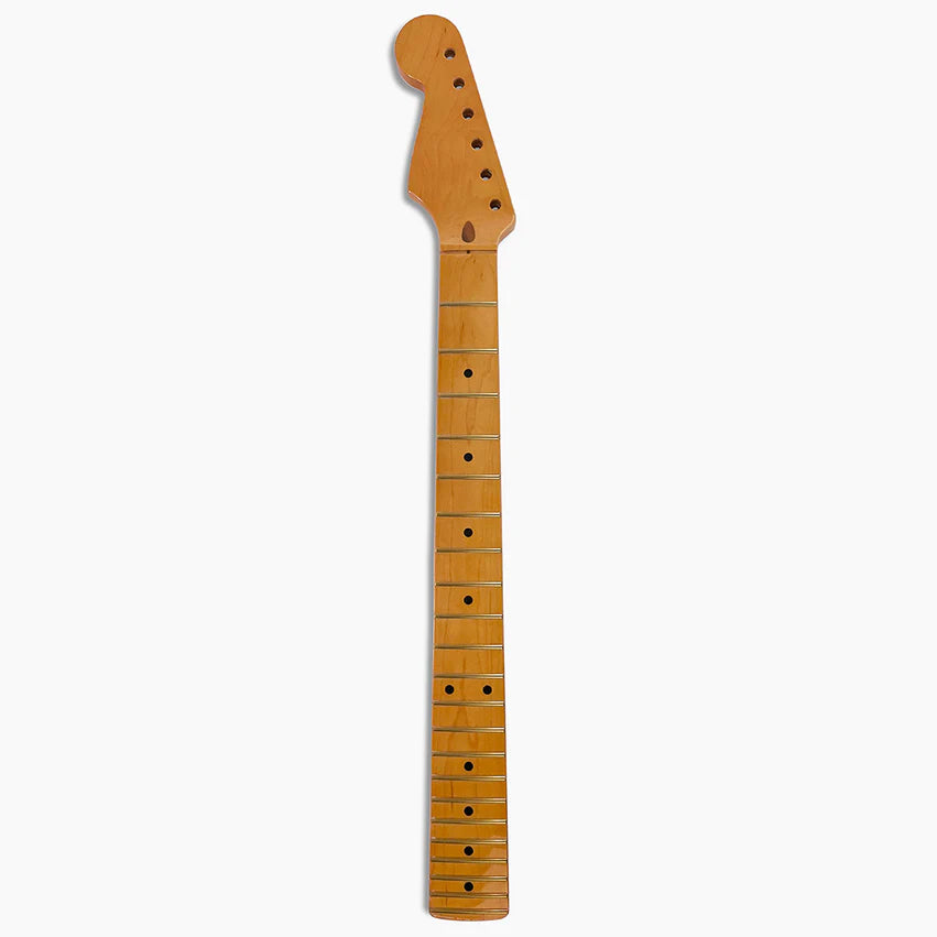 Allparts Replacement Left-Handed Maple Neck for Strat, with Finish, Full