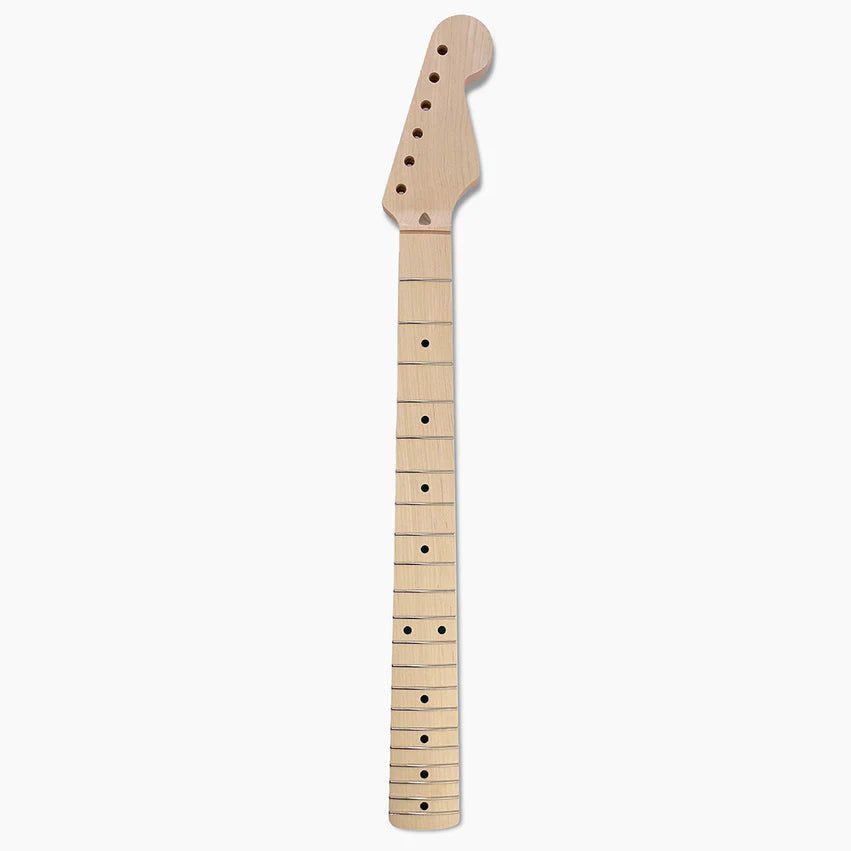 Allparts Replacement Neck for Strat, Solid Maple, No Finish, 21 frets, Full