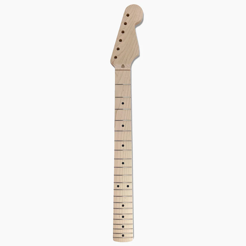 Allparts Replacement Chunky Neck for Strat, Solid Maple, No Finish, Full