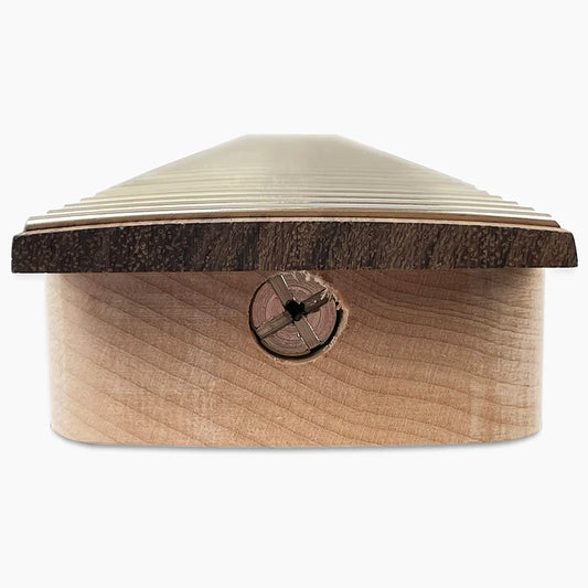 Allparts Baritone Neck For Strat, Maple with Rosewood Fingerboard, Unfinished, Heel