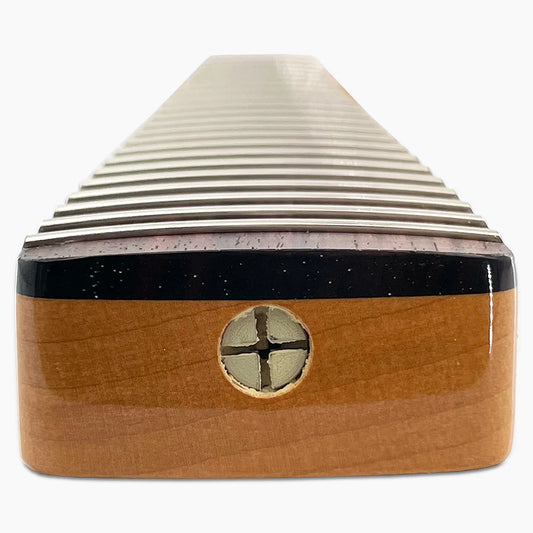 Allparts Replacement Rosewood Neck for Strat, with Nitro Finish Topcoat, 21 Tall Frets, Heel