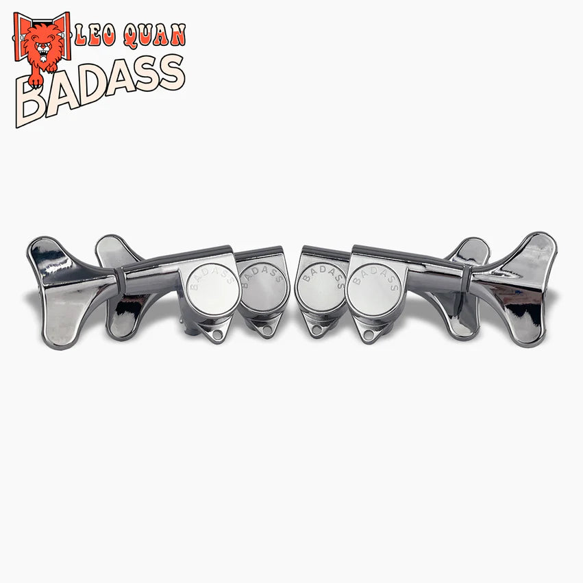 Leo Quan® Badass SGT™ Bass Keys, Sealed, 2x2 set, Chrome