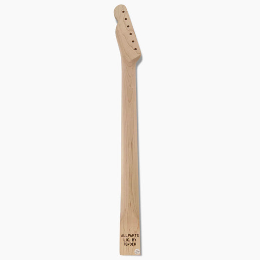 Allparts Baritone Neck for Telecaster, 24 Frets, Maple with Rosewood Fingerboard, Back