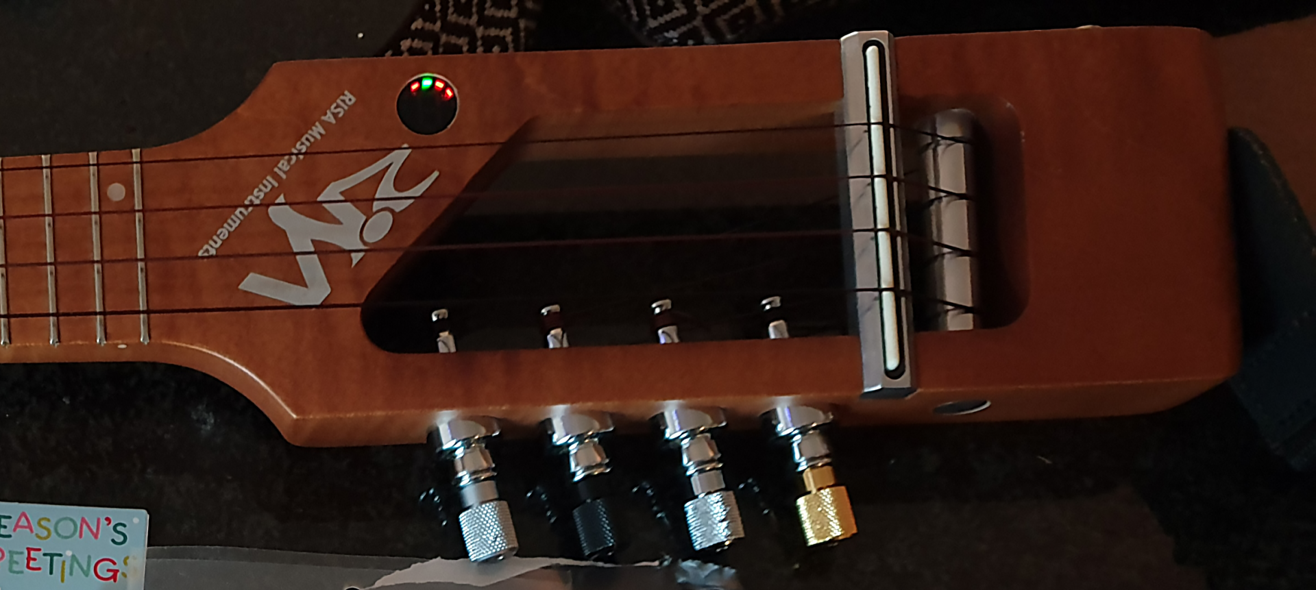 RISA Ukulele Tuner Button Modification
