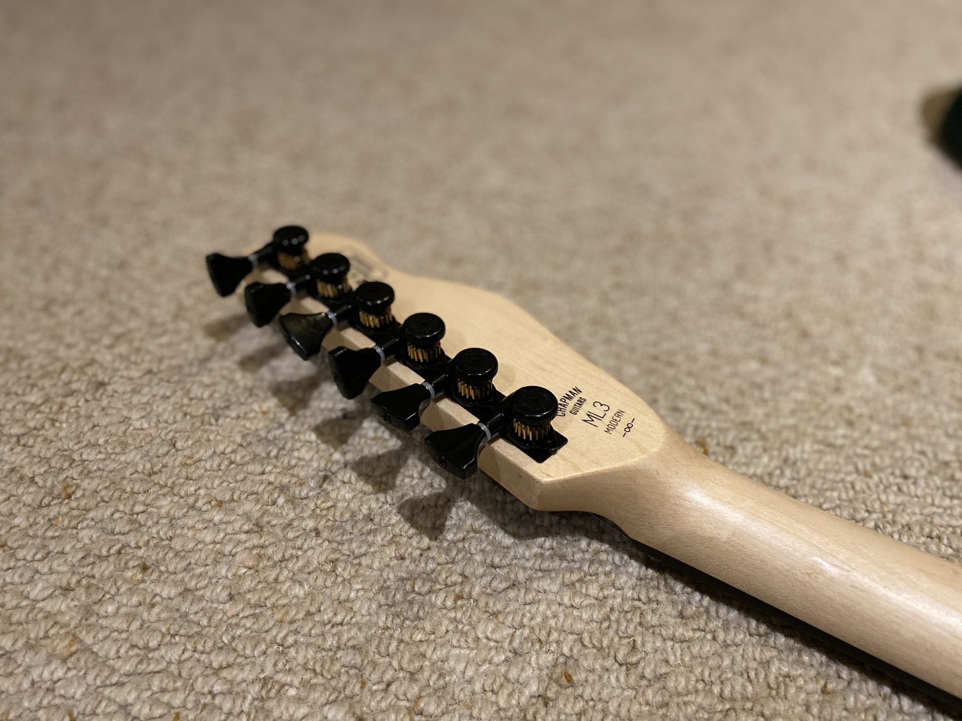 Chapman ML3 Headstock