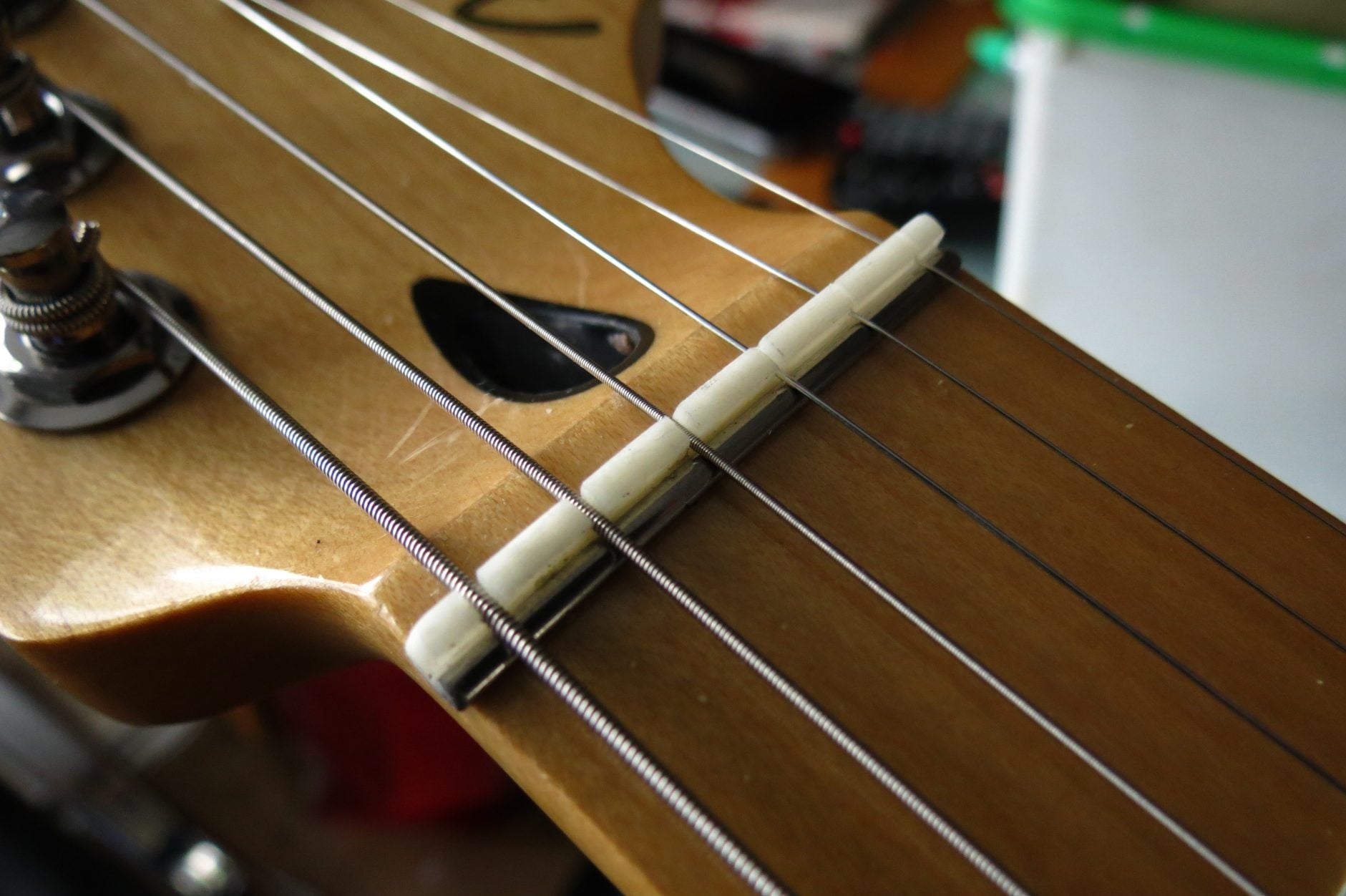 Zero Glide Nut for this customer’s Fender Strat (Video)