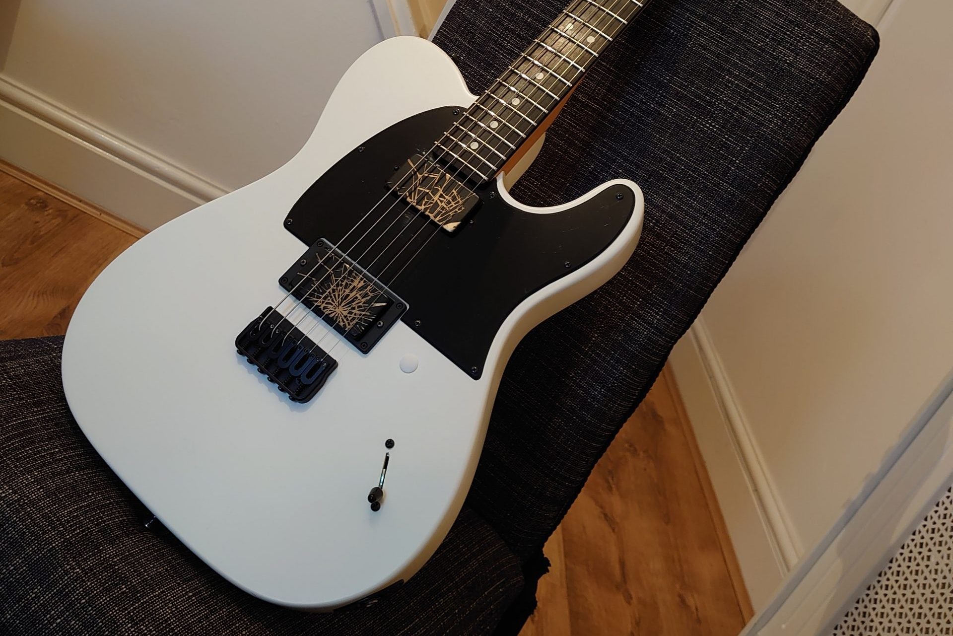 Check out this customer's modified Jim Root Telecaster