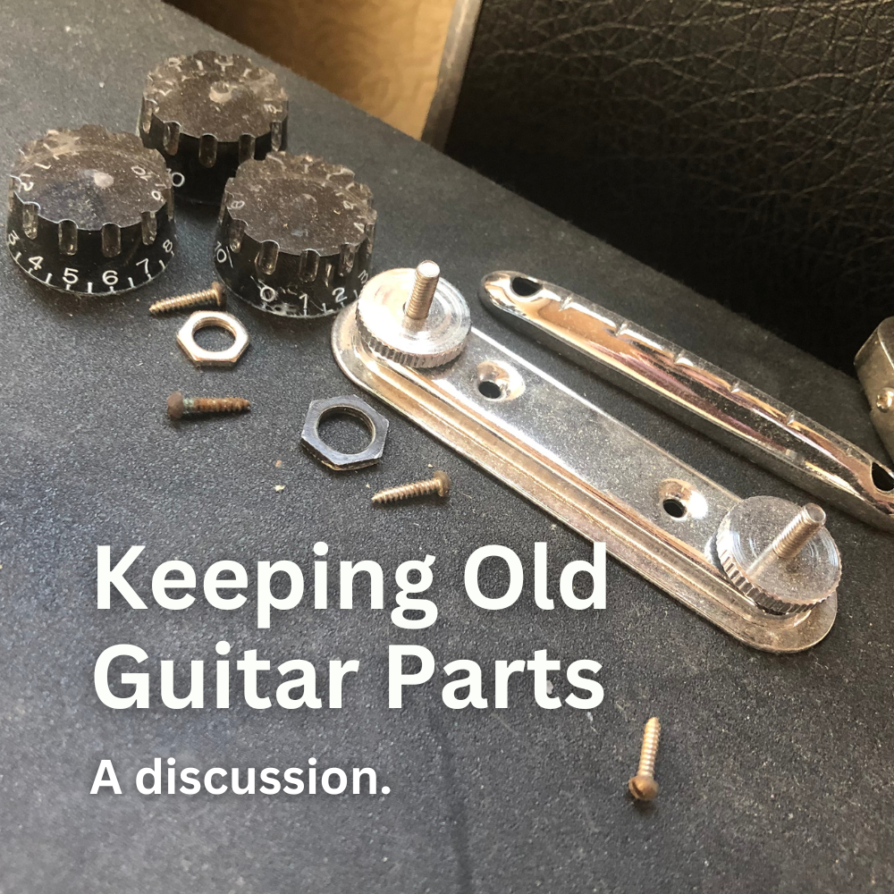 Old Guitar Parts
