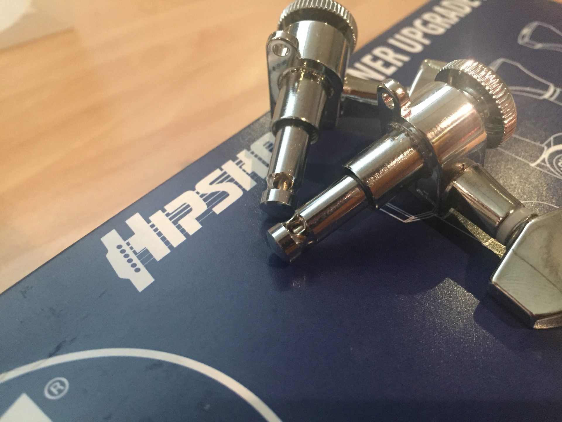 Widening String Post Holes on Hipshot Machine Heads