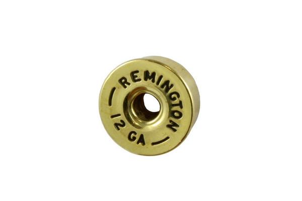 Knobs - metal 12 GA shotgun shell knob, push-on, fits split shaft pots