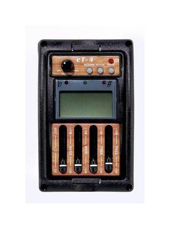 Pre-amp - active 3-band EQ for piezo pickups  plus tuner