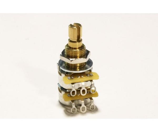 Potentiometer - 250K CTS blend/balance linear taper pot, with centre detent, with hardware