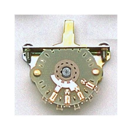 Switch - 4-way switch with screws for Tele mod - Oak Grigsby