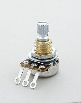 Potentiometer - 250K mini pot - audio taper - Bourns - split shaft