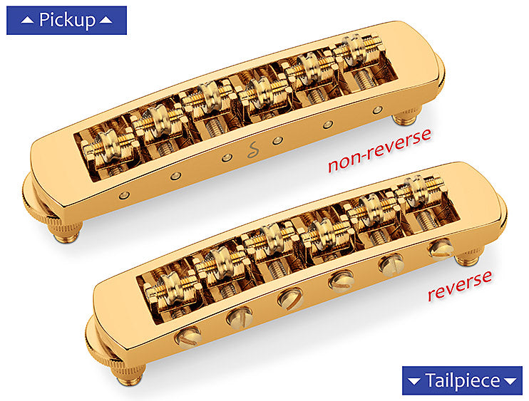 Schaller STM Guitar Roller Bridge, OLD STYLE
