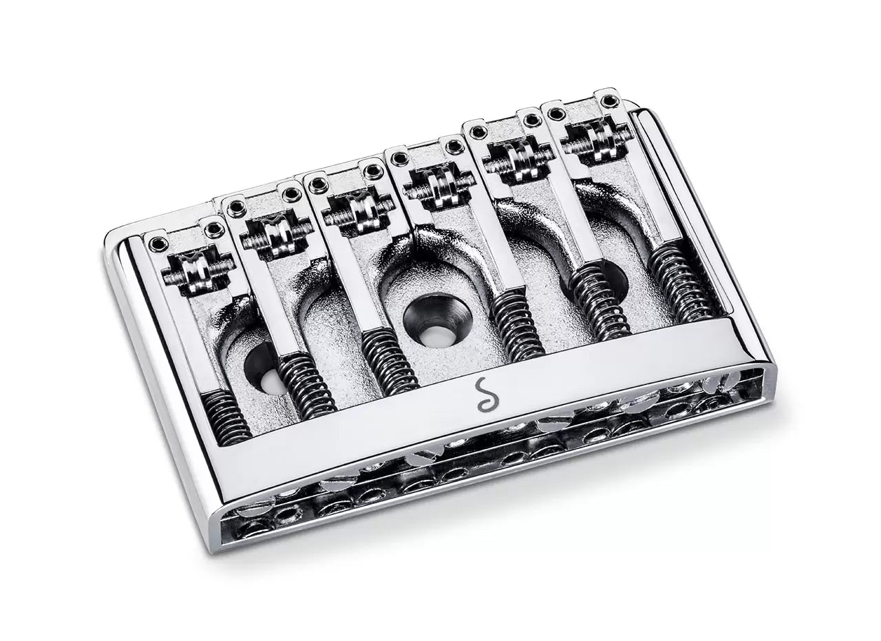 Schaller 3D 6 String Roller Guitar Bridge, OLD STYLE