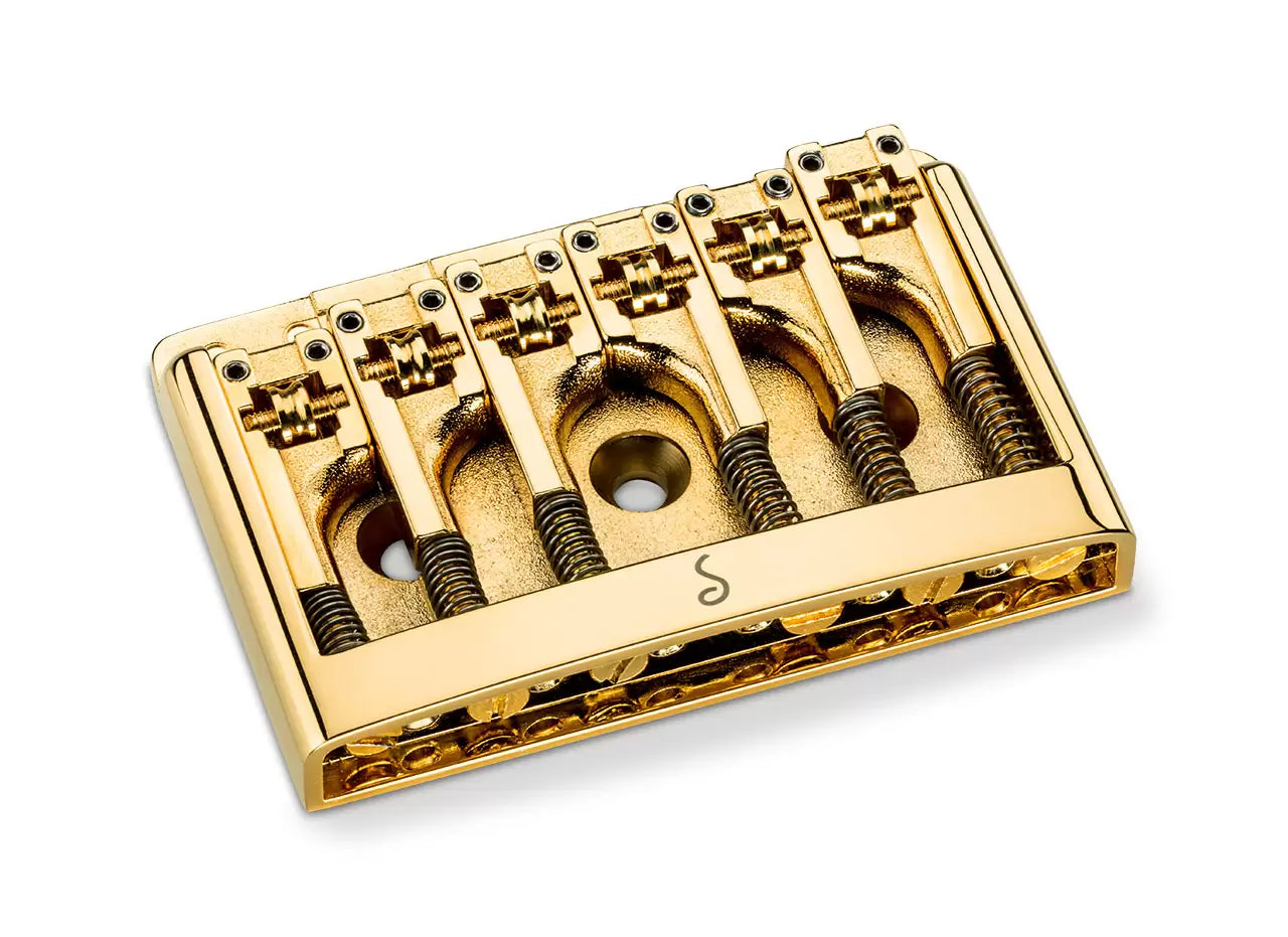Schaller 3D 6 String Roller Guitar Bridge, OLD STYLE