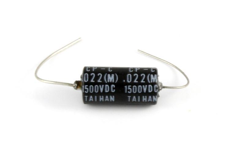 Capacitor - Black Bee oil-paper capacitor - 0.1uf @ 1500v