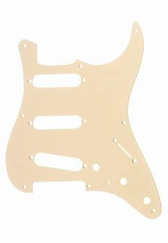 Allparts Pickguard for Strat, 8 screw holes, 1-ply