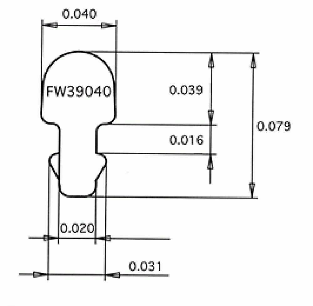 Jescar Fretwire FL39040