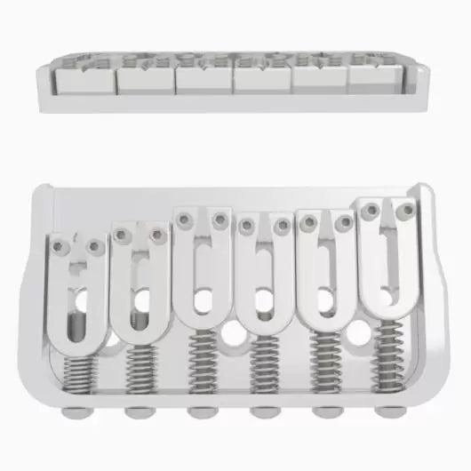 Hipshot Guitar Bridge in Chrome