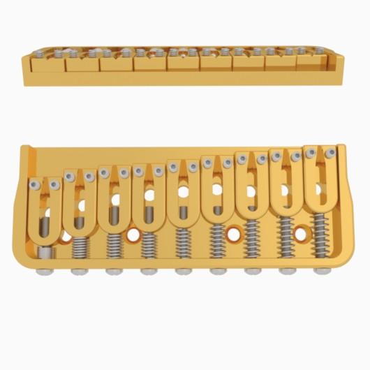 Hipshot 9 String Fixed Guitar Bridge