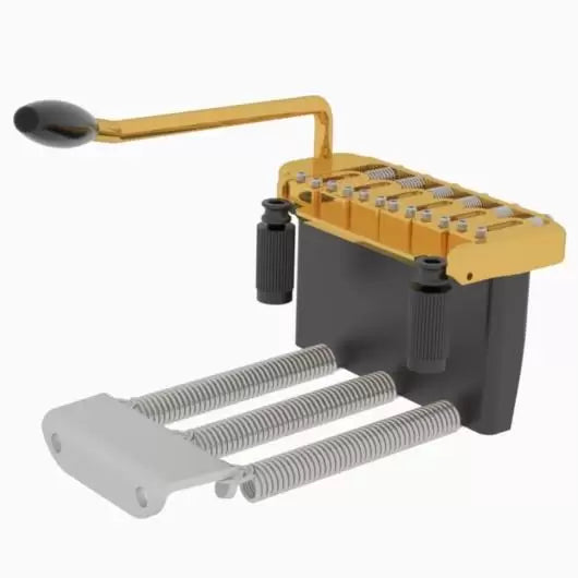 Hipshot US Contour Tremolo Guitar Bridge