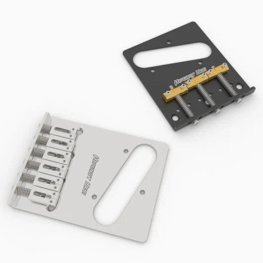 Hipshot Stainless Steel Telecaster Bridge - 6 Saddle