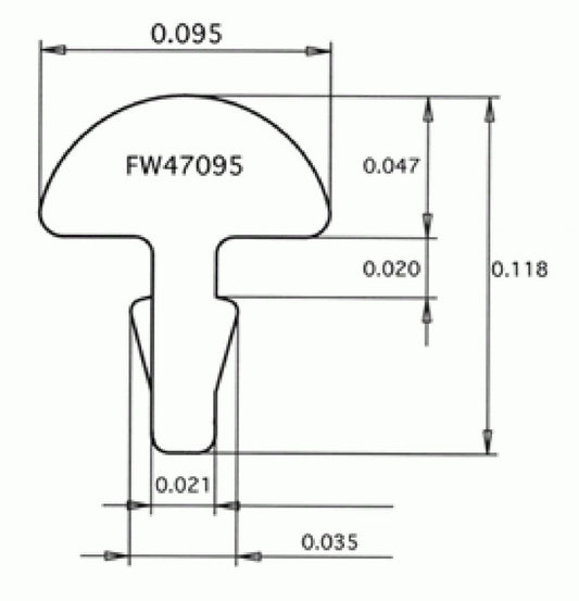 Jescar Fretwire FL47095