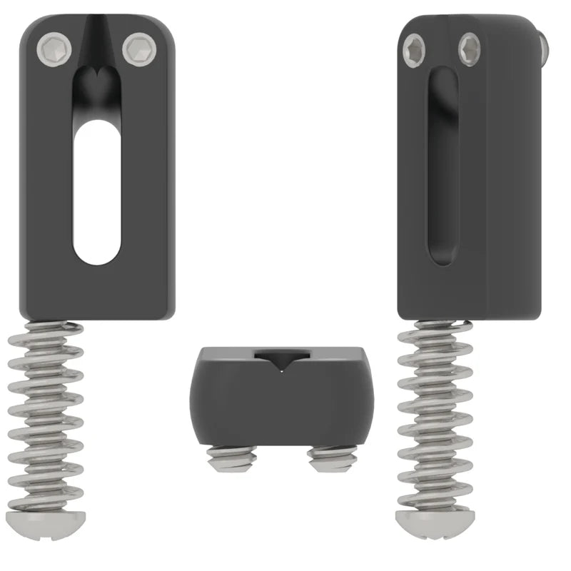 Hipshot Headless Stainless Steel Guitar Saddle (Sold Individually)