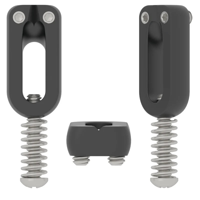 Hipshot Modern Stainless Steel Guitar Saddle (Sold Individually)