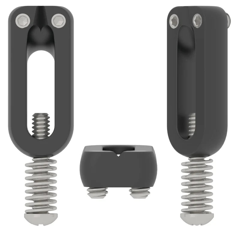 Hipshot Modern Stainless Steel Guitar Saddle (Sold Individually)