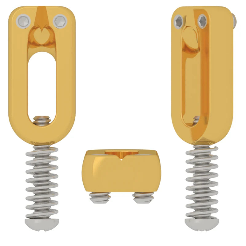 Hipshot Modern Stainless Steel Guitar Saddle (Sold Individually)