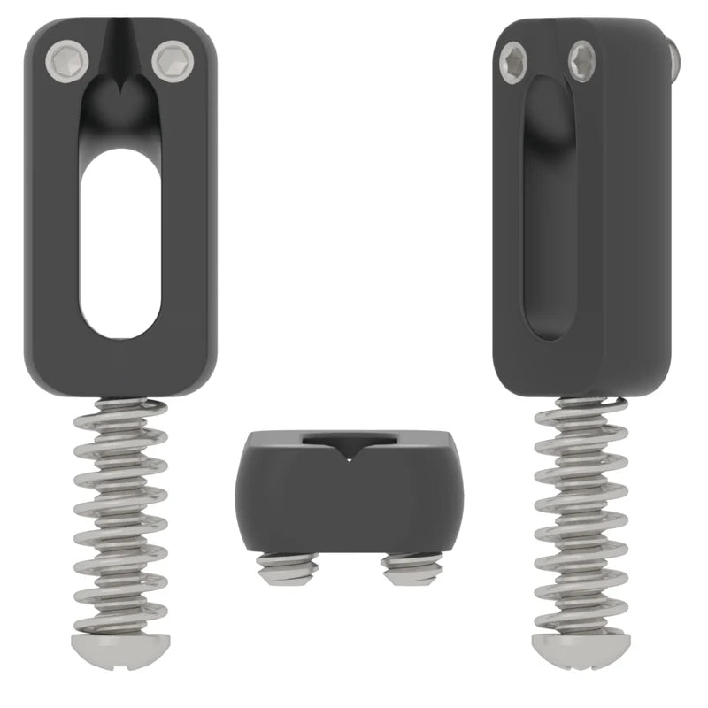 Hipshot Vintage Stainless Steel Guitar Saddles (Sold Individually)