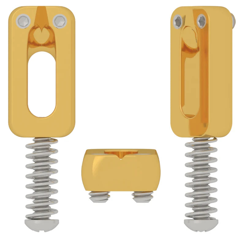 Hipshot Vintage Stainless Steel Guitar Saddles (Sold Individually)