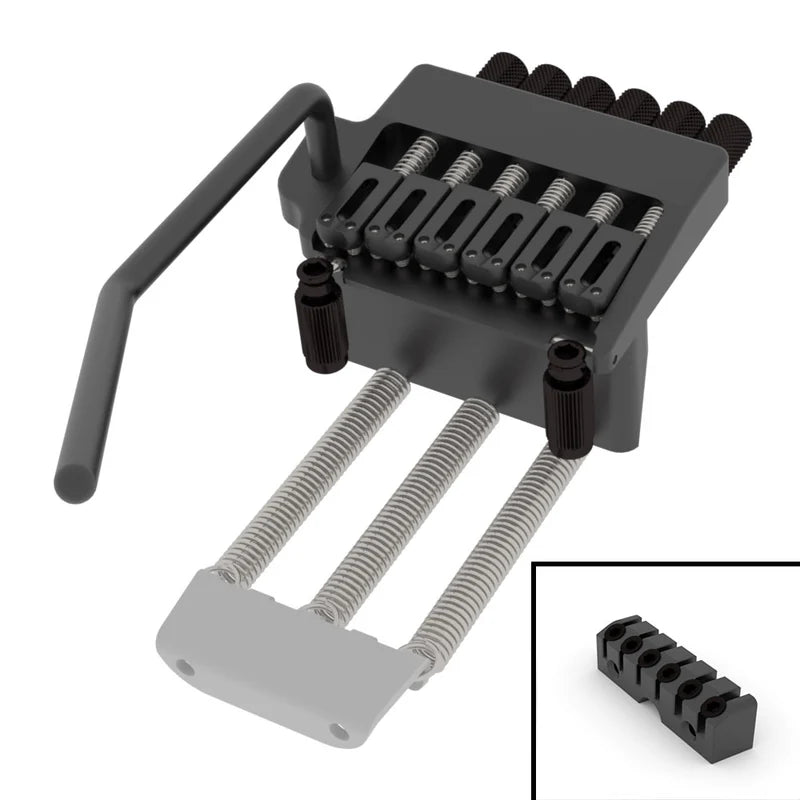 Hipshot Headless Tremolo System - 6 String Bridge and Headpiece