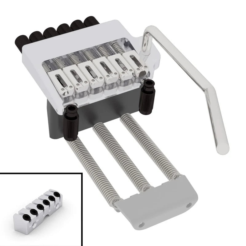 Hipshot Headless Tremolo System - 6 String Bridge and Headpiece