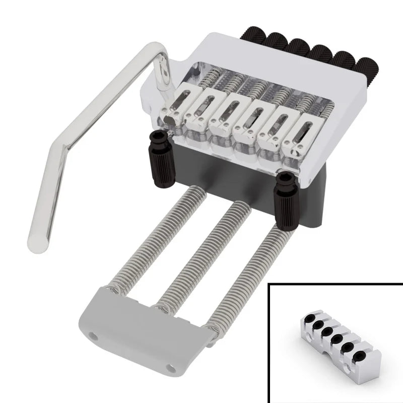 Hipshot Headless Tremolo System - 6 String Bridge and Headpiece