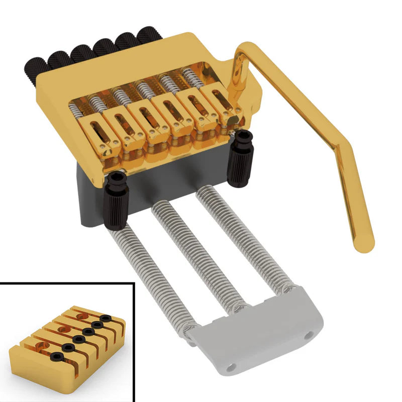 Hipshot Headless Tremolo System - 6 String Bridge and Headpiece