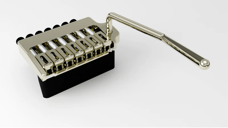 Hipshot Headless Tremolo System - 7 String Headpiece and Bridge