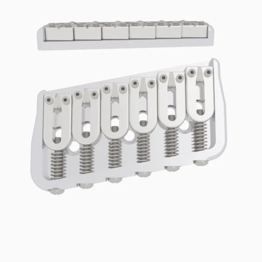 Hipshot Multi-Scale Fixed Guitar Bridge, 6 String