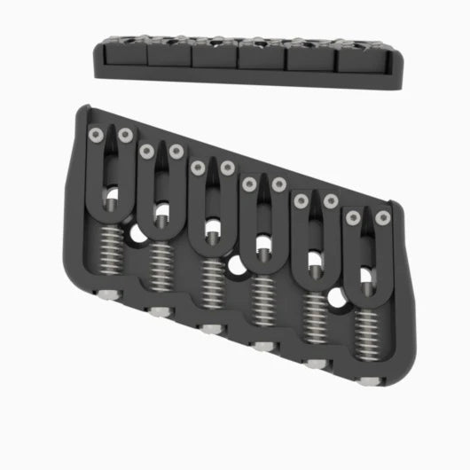 Hipshot Multi-Scale Fixed Guitar Bridge, 6 String