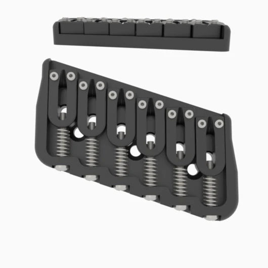 Hipshot Multi-Scale Fixed Guitar Bridge, 6 String