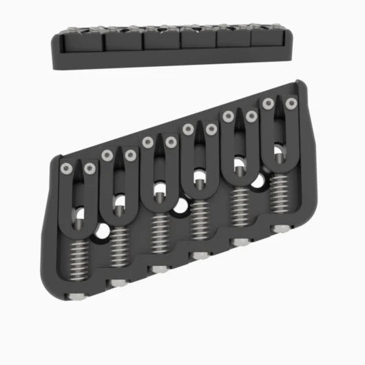 Hipshot Multi-Scale Fixed Guitar Bridge, 6 String