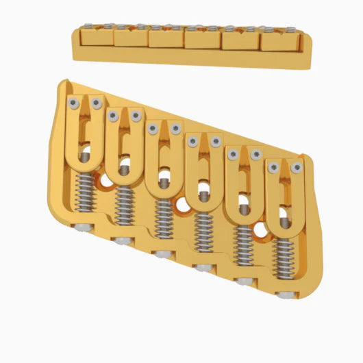 Hipshot Multi-Scale Fixed Guitar Bridge, 6 String