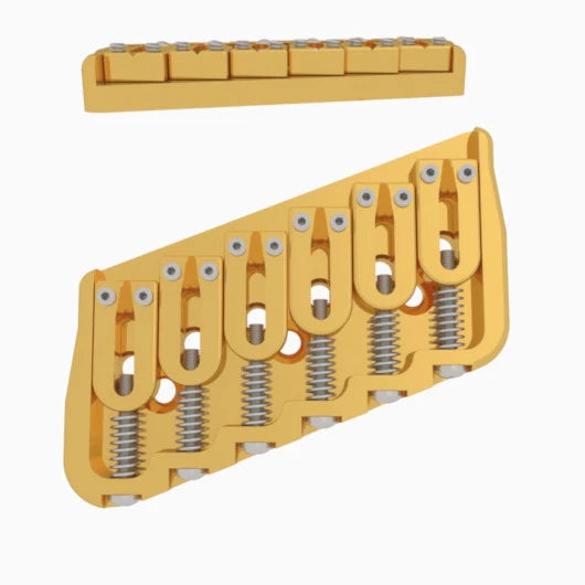Hipshot Multi-Scale Fixed Guitar Bridge, 6 String