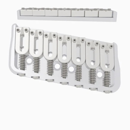 Hipshot Multi-Scale Fixed Guitar Bridge, 7 String